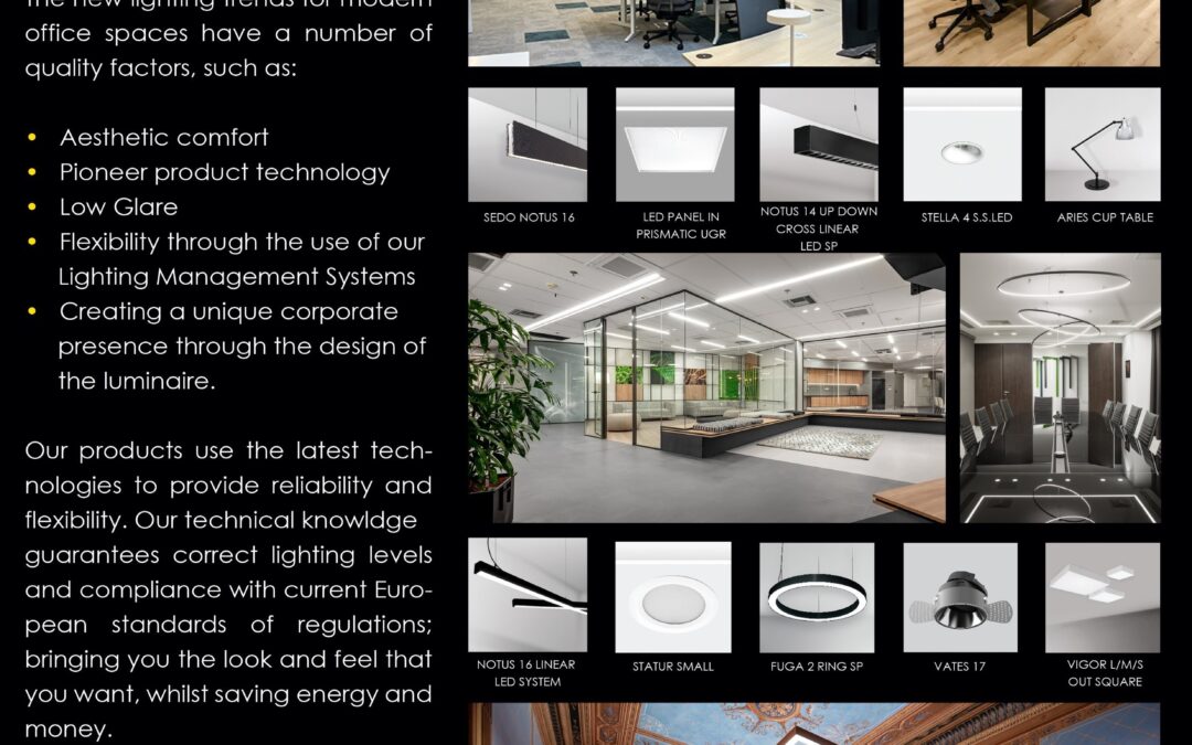 2022 Office Lighting Trends by Samson